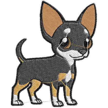 Matriz de Bordado Cachorro Pinscher 